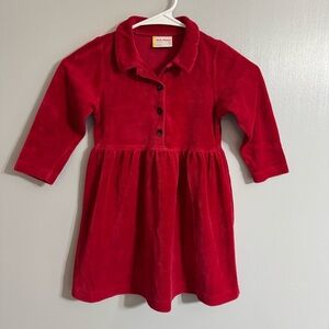 Hannah Andersson Girls’ Red Casual Dress Size 3